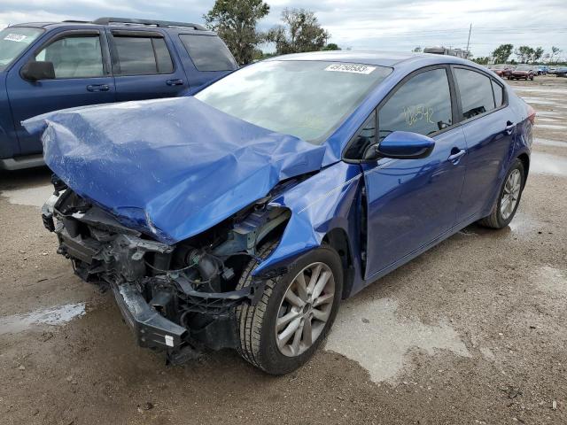 KIA FORTE LX 2017 with VIN 3KPFL4A79HE015121 - Photo from auction