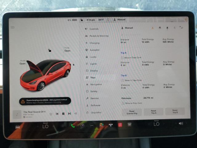 Photo 9 from auction – 2022 TESLA MODEL 3 with VIN 5YJ3E1EA0NF291114