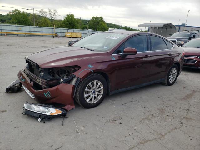 FORD FUSION S 2015 with VIN 3FA6P0G77FR257129 - Photo from auction