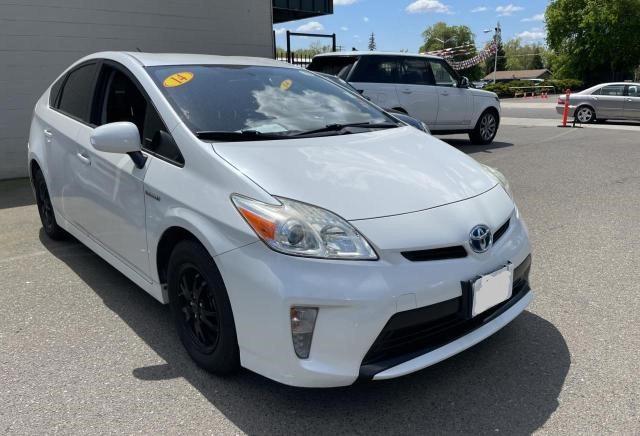 TOYOTA PRIUS 2014 with VIN JTDKN3DU3E0376207 - Photo from auction