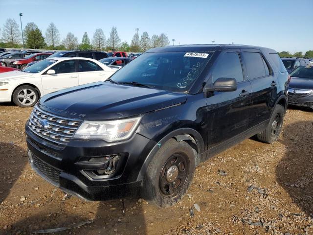 FORD EXPLORER P 2017 with VIN 1FM5K8AT6HGA71273 - Photo from auction