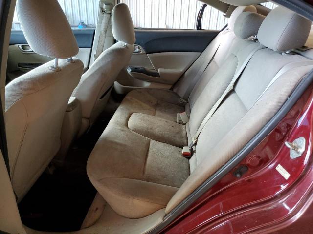 Photo 10 from auction – 2012 HONDA CIVIC LX with VIN 2HGFB2F58CH565584