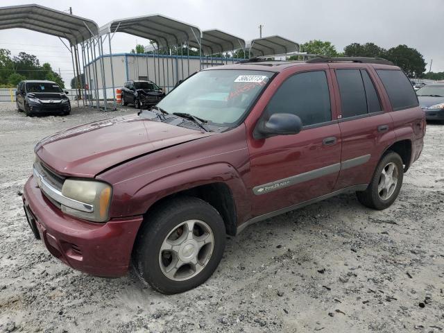 CHEVROLET TRAILBLAZE 2004 with VIN 1GNDT13S442385558 - Photo from auction