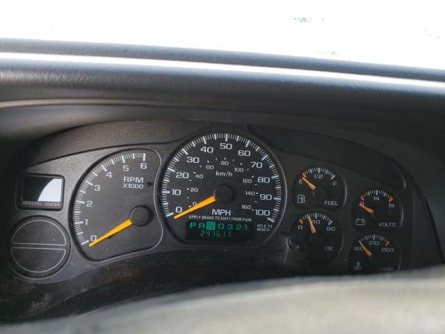 Photo 9 from auction – 2002 CHEVROLET AVALANCHE with VIN 3GNEK13T82G184802