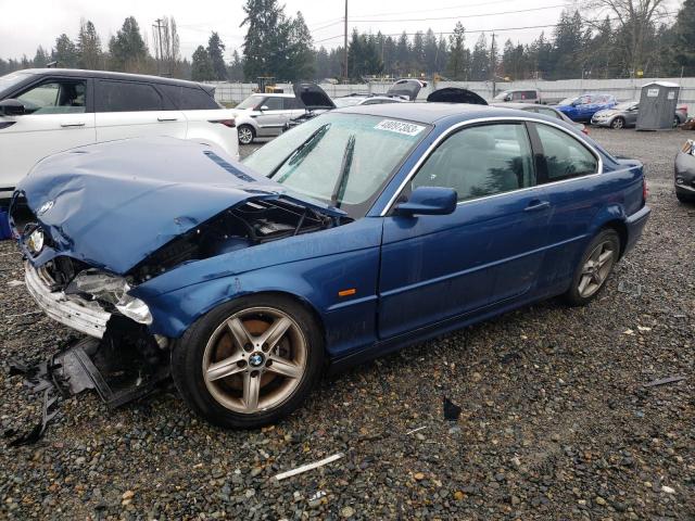 BMW 325 CI 2002 with VIN WBABN334X2PG55996 - Photo from auction