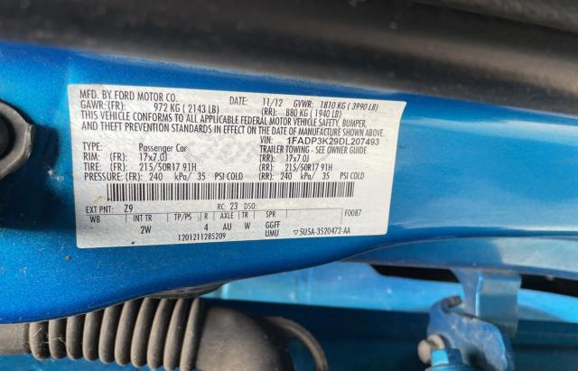 Photo 10 from auction – 2013 FORD FOCUS SE with VIN 1FADP3K29DL207493