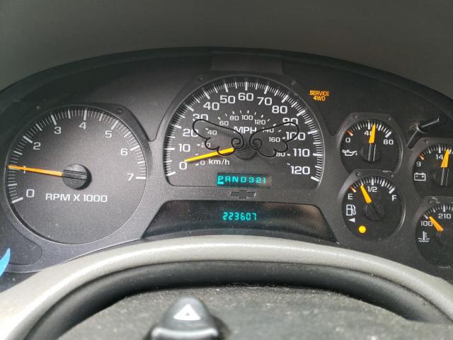 Photo 9 from auction – 2004 CHEVROLET TRAILBLAZE with VIN 1GNDT13S442349241