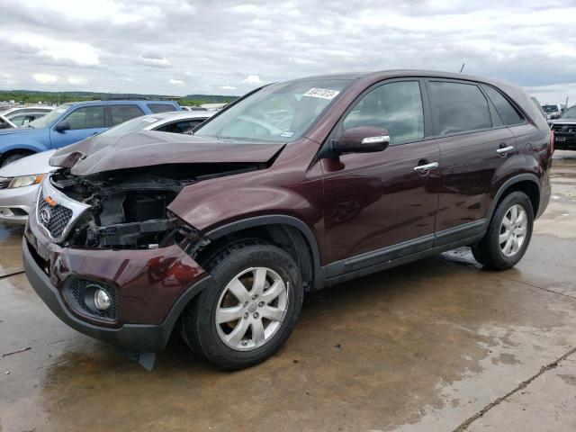 KIA SORENTO LX 2013 with VIN 5XYKT3A17DG378535 - Photo from auction