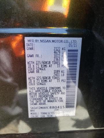 Photo 14 from auction – 2015 NISSAN ROGUE S with VIN 5N1AT2MVXFC880415