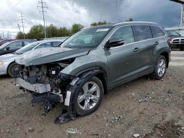 TOYOTA HIGHLANDER 2018 with VIN 5TDDZRFH9JS873379 - Photo from auction