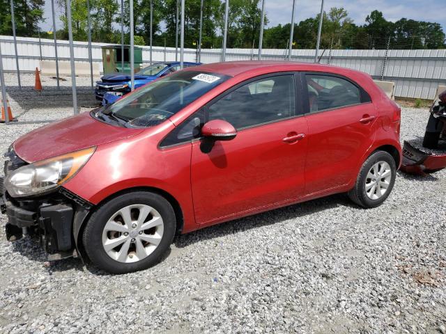 KIA RIO EX 2014 with VIN KNADN5A32E6373406 - Photo from auction