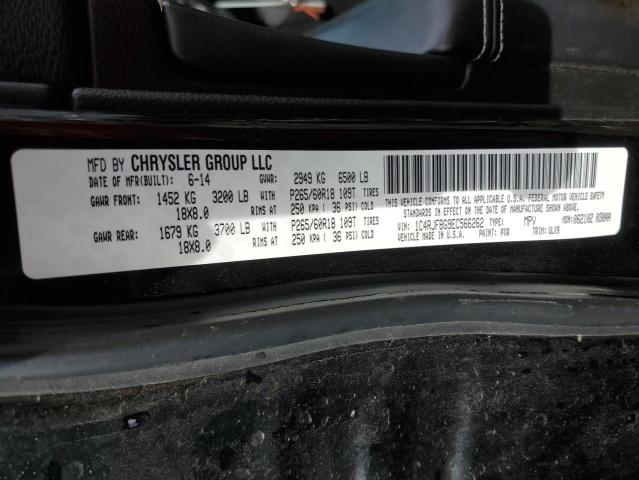 Photo 14 from auction – 2014 JEEP GRAND CHER with VIN 1C4RJFBG9EC566262