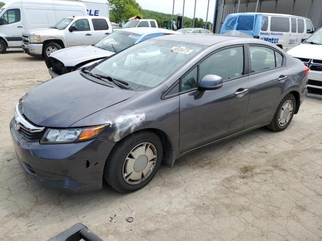 HONDA CIVIC HF 2012 with VIN 2HGFB2F6XCH527329 - Photo from auction