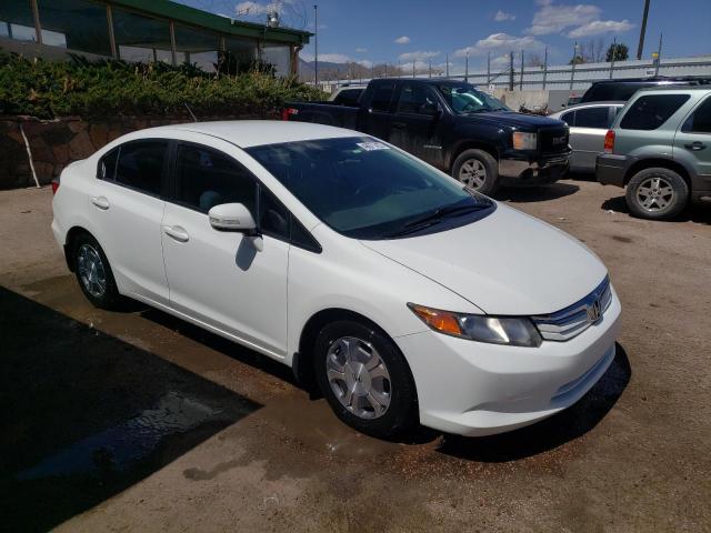 Photo 4 from auction – 2012 HONDA CIVIC HYBR with VIN JHMFB4F35CS005831