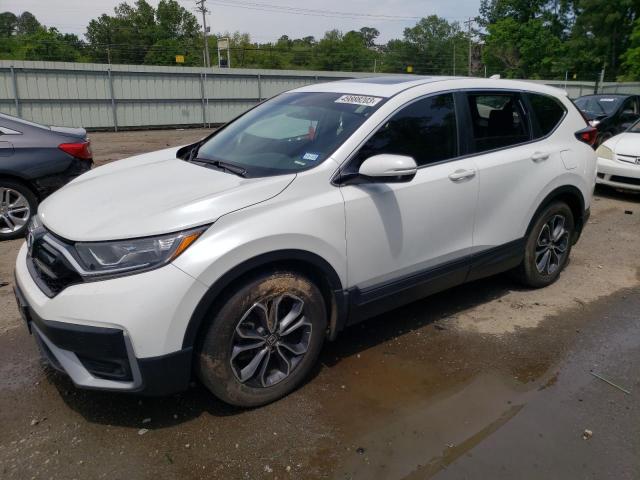 HONDA CR-V EX 2021 with VIN 7FARW1H55ME024673 - Photo from auction