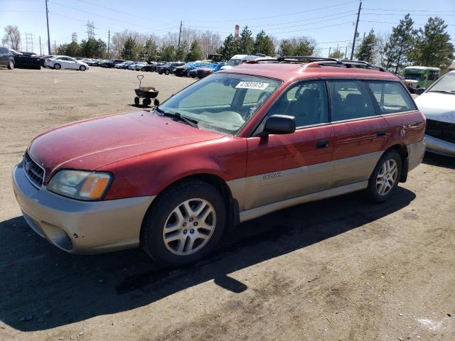 SUBARU LEGACY OUT 2003 with VIN 4S3BH675937620573 - Photo from auction
