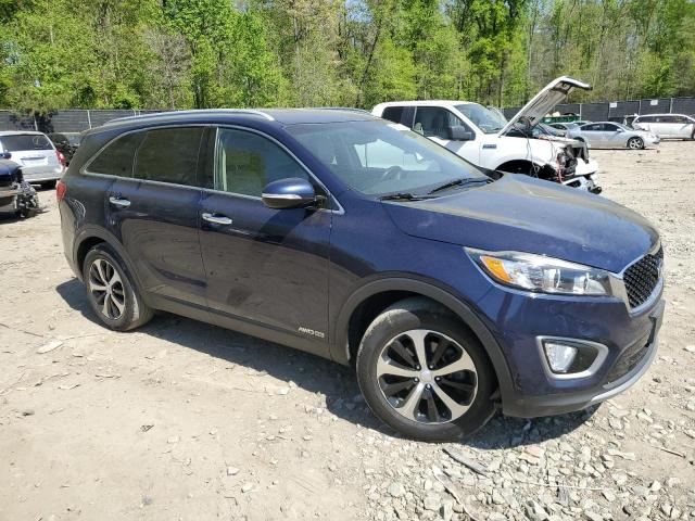 Photo 4 from auction – 2017 KIA SORENTO EX with VIN 5XYPHDA54HG201768