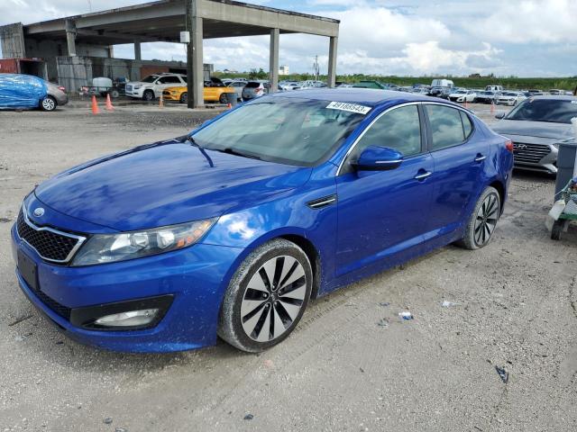 KIA OPTIMA SX 2013 with VIN 5XXGR4A61DG129299 - Photo from auction