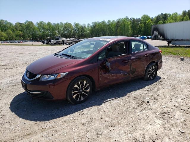 HONDA CIVIC EX 2015 with VIN 2HGFB2F85FH560616 - Photo from auction