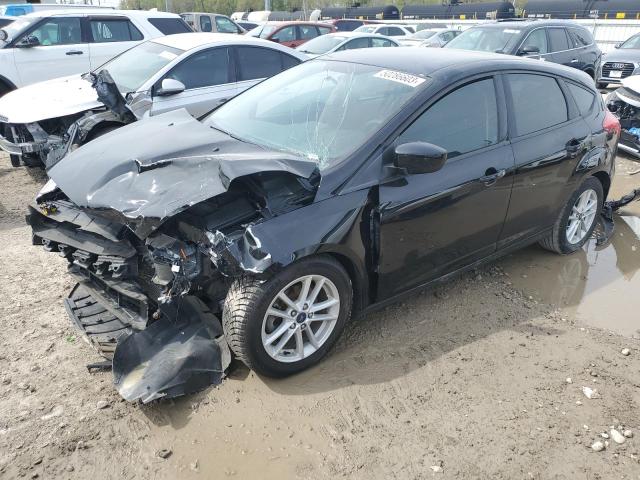 FORD FOCUS SE 2018 with VIN 1FADP3K2XJL255449 - Photo from auction