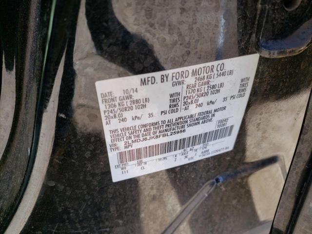 Photo 14 from auction – 2015 LINCOLN MKX with VIN 2LMDJ6JK8FBL25956