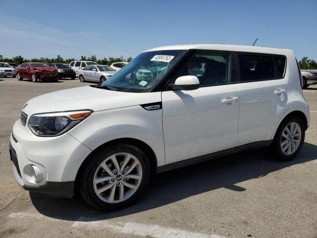 KIA SOUL + 2018 with VIN KNDJP3A55J7596873 - Photo from auction