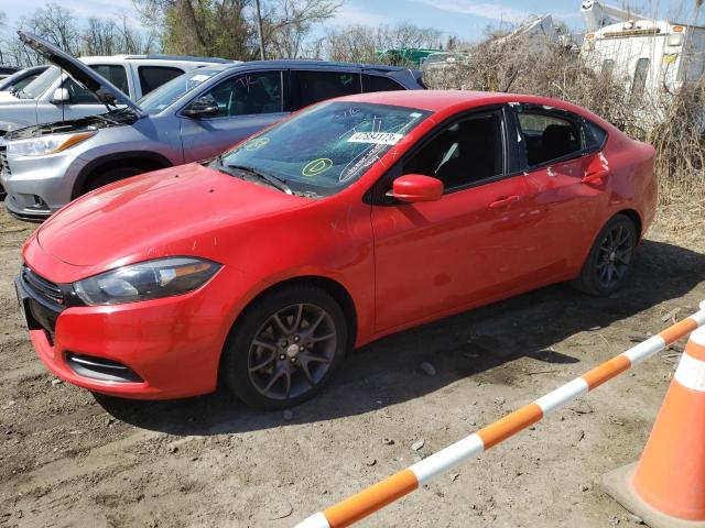 DODGE DART SE 2016 with VIN 1C3CDFAA6GD750716 - Photo from auction