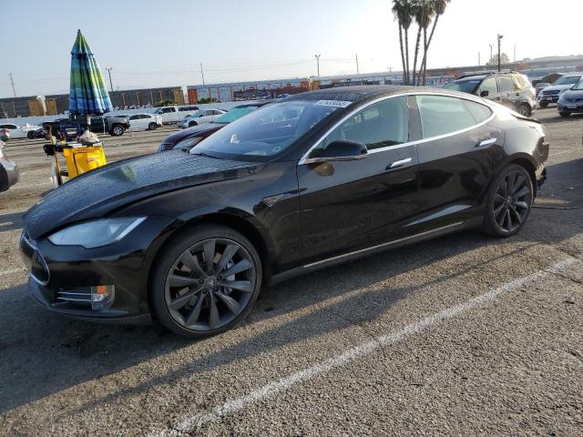 TESLA MODEL S 2013 with VIN 5YJSA1DP7DFP05677 - Photo from auction
