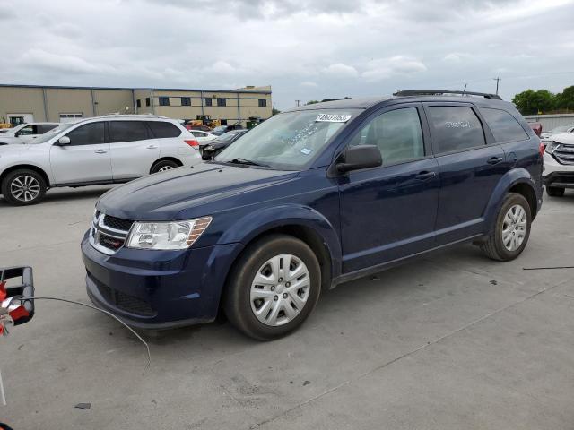 DODGE JOURNEY SE 2018 with VIN 3C4PDCAB0JT427445 - Photo from auction