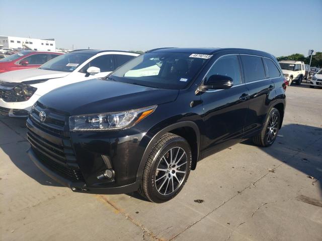 TOYOTA HIGHLANDER 2018 with VIN 5TDJZRFH0JS870714 - Photo from auction