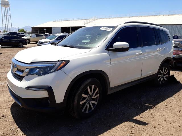 HONDA PILOT EX 2019 with VIN 5FNYF5H33KB013245 - Photo from auction