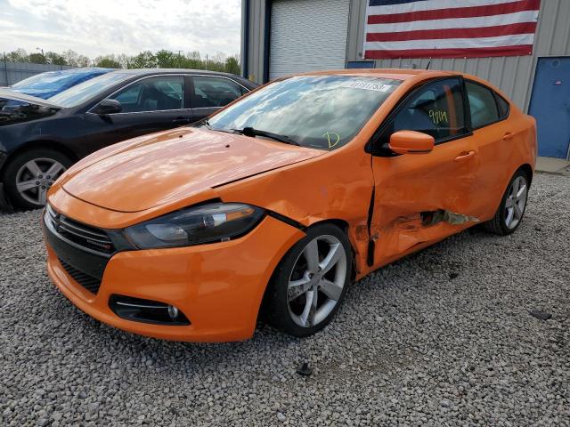 DODGE DART GT 2014 with VIN 1C3CDFEBXED840628 - Photo from auction