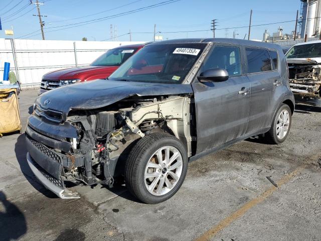 KIA SOUL + 2019 with VIN KNDJP3A55K7691287 - Photo from auction