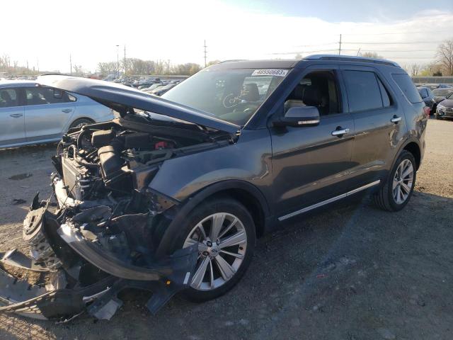 FORD EXPLORER L 2019 with VIN 1FM5K7F83KGA91471 - Photo from auction