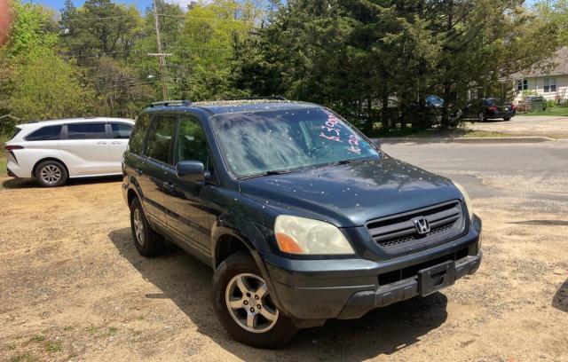HONDA PILOT EXL 2005 with VIN 5FNYF18525B011937 - Photo from auction