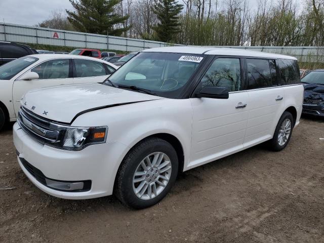 FORD FLEX SEL 2018 with VIN 2FMGK5C83JBA10752 - Photo from auction