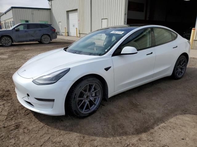 TESLA MODEL 3 2021 with VIN 5YJ3E1EA9MF988800 - Photo from auction