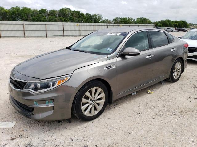 KIA OPTIMA EX 2016 with VIN 5XXGU4L30GG018202 - Photo from auction