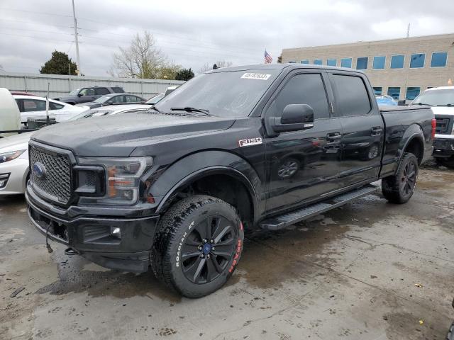 FORD F150 SUPER 2019 with VIN 1FTFW1E44KFA96158 - Photo from auction