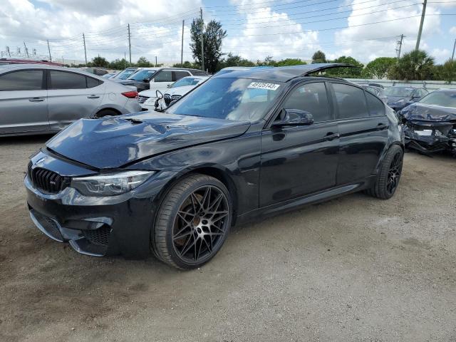 BMW M3 2018 with VIN WBS8M9C56J5K98523 - Photo from auction