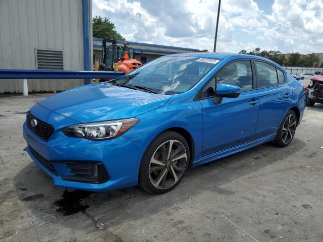 SUBARU IMPREZA SP 2022 with VIN 4S3GKAM61N3608371 - Photo from auction