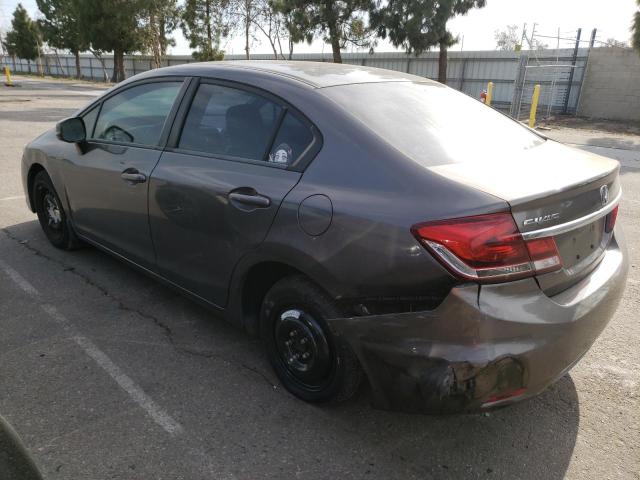 Photo 2 from auction – 2013 HONDA CIVIC LX with VIN 19XFB2F55DE251788