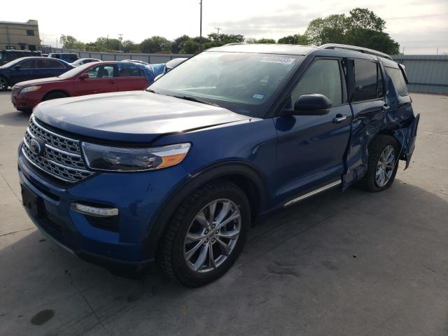 FORD EXPLORER L 2021 with VIN 1FMSK8FH8MGB06848 - Photo from auction