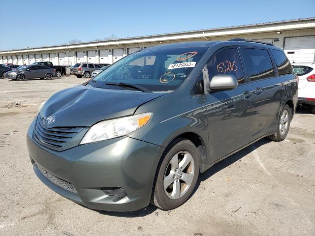 TOYOTA SIENNA LE 2012 with VIN 5TDKK3DC5CS217747 - Photo from auction