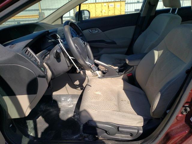 Photo 7 from auction – 2014 HONDA CIVIC LX with VIN 19XFB2F56EE033781