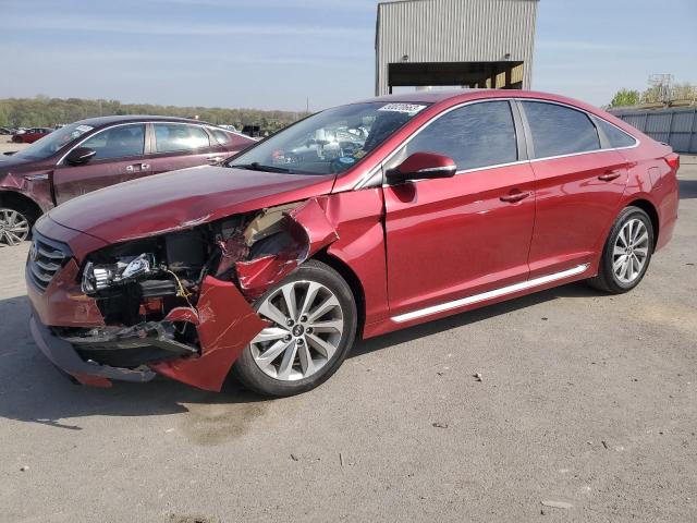 HYUNDAI SONATA SPO 2016 with VIN 5NPE34AF4GH343785 - Photo from auction