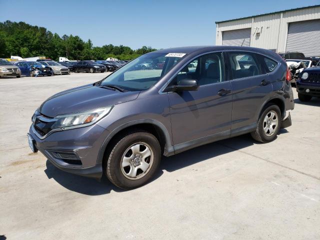 HONDA CR-V LX 2015 with VIN 3CZRM3H35FG704513 - Photo from auction