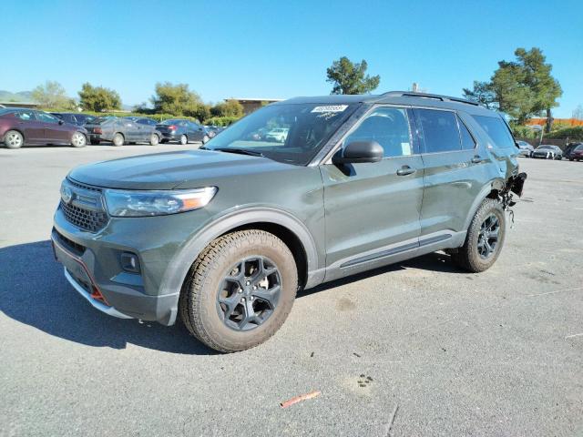 FORD EXPLORER T 2022 with VIN 1FMSK8JH8NGB78738 - Photo from auction