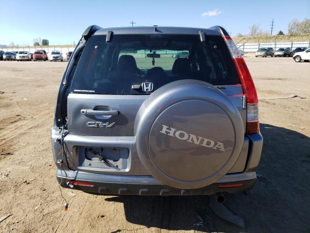 Photo 6 from auction – 2006 HONDA CR-V SE with VIN JHLRD78946C003095