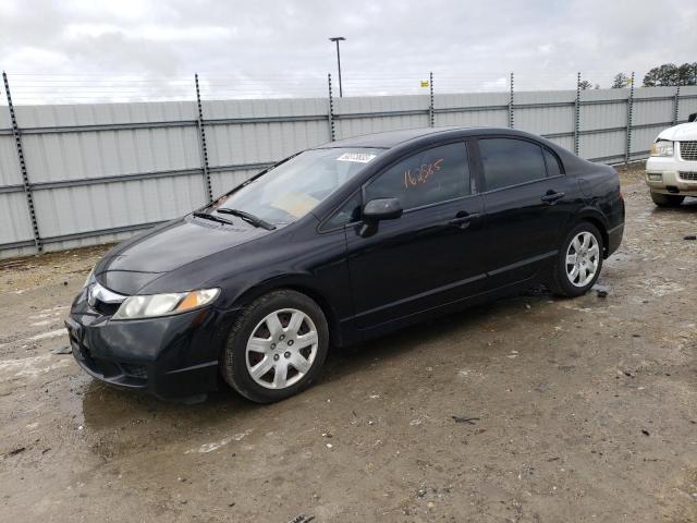 HONDA CIVIC LX 2010 with VIN 19XFA1F52AE016709 - Photo from auction
